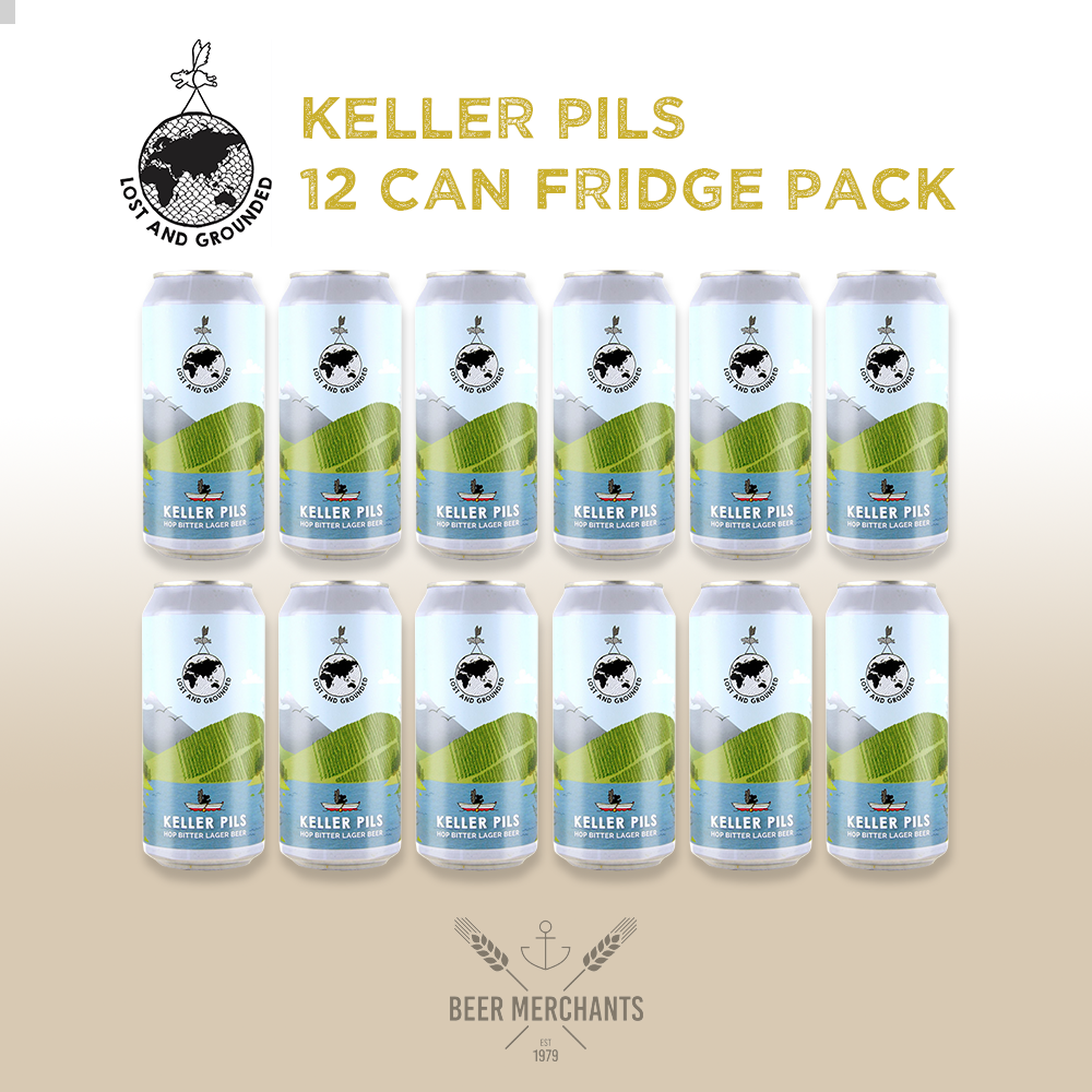 Lost & Grounded Keller Pils Fridge Filler Pack  10% Off 