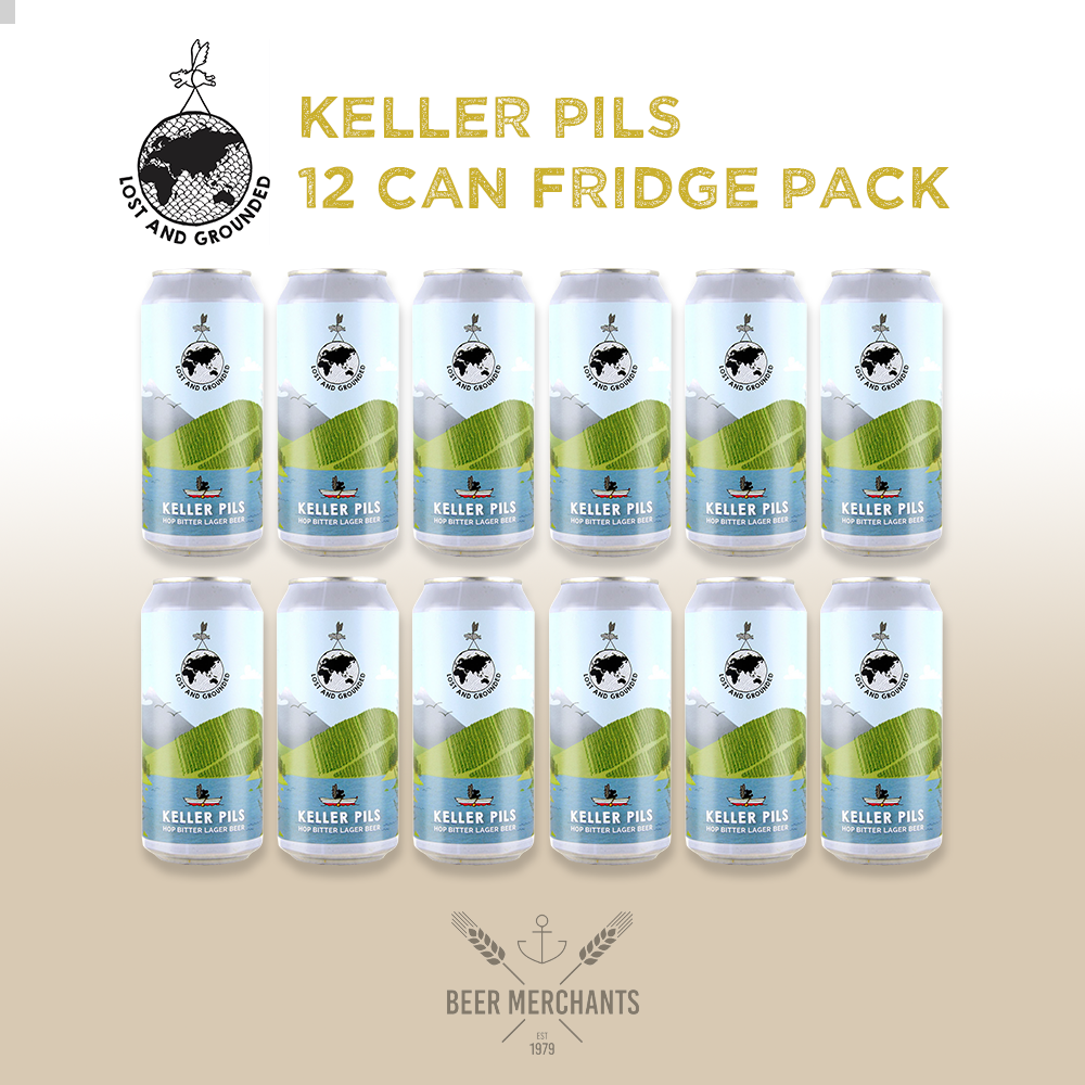 Lost & Grounded Keller Pils Fridge Filler Pack  10% Off - Beer Merchants