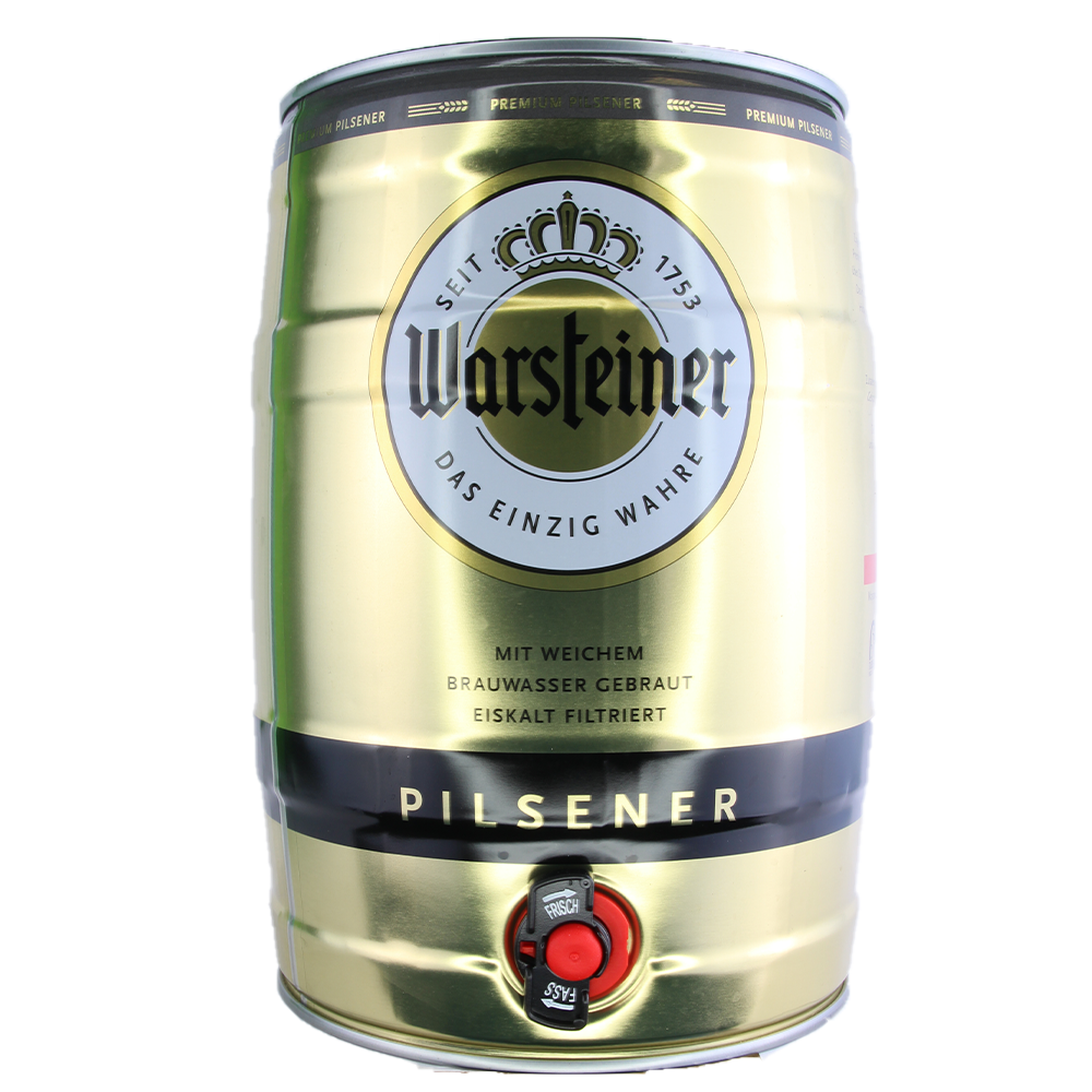 Warsteiner Pils 5L Mini Keg