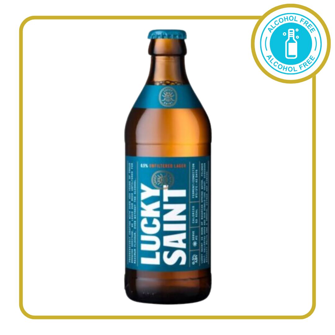 Lucky Saint Unfiltered Lager Alcohol Free Lucky Saint Unfiltered Lager Alcohol Free